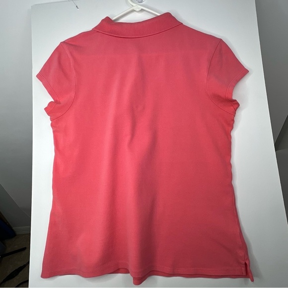 Women “Mickey Mouse Polo Shirt” by Walt Disney World Pink Sz Med *Flaws, Read* - Picture 5 of 12